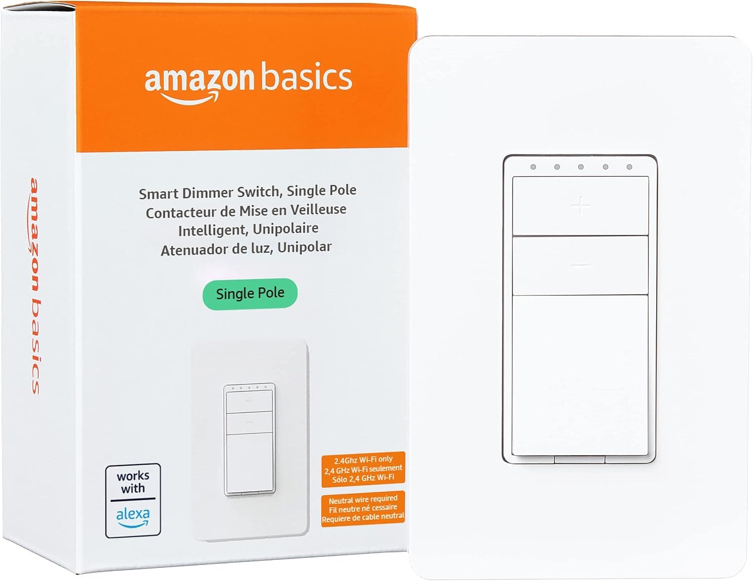 Amazon Basics interruptor inteligente Wi-Fi