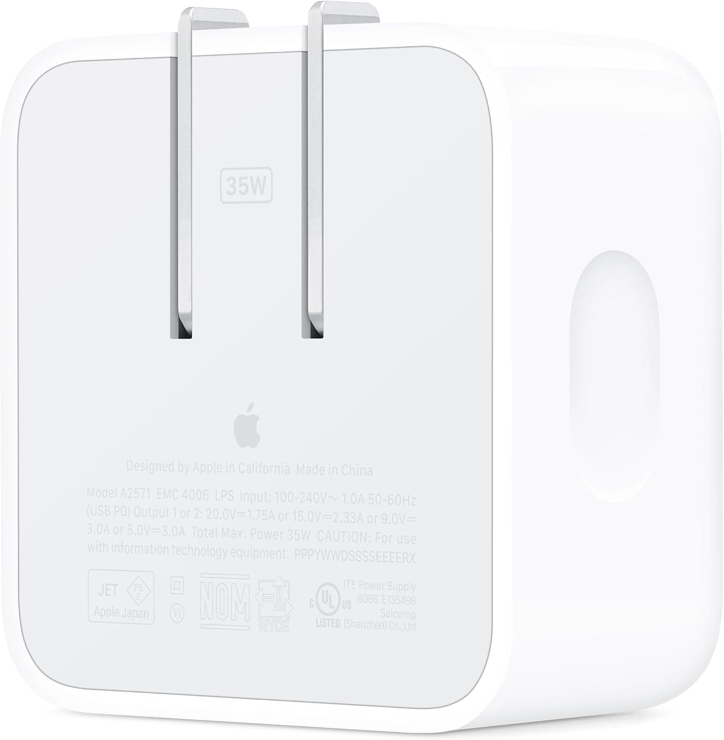 Apple adaptador doble USB-C 35 W