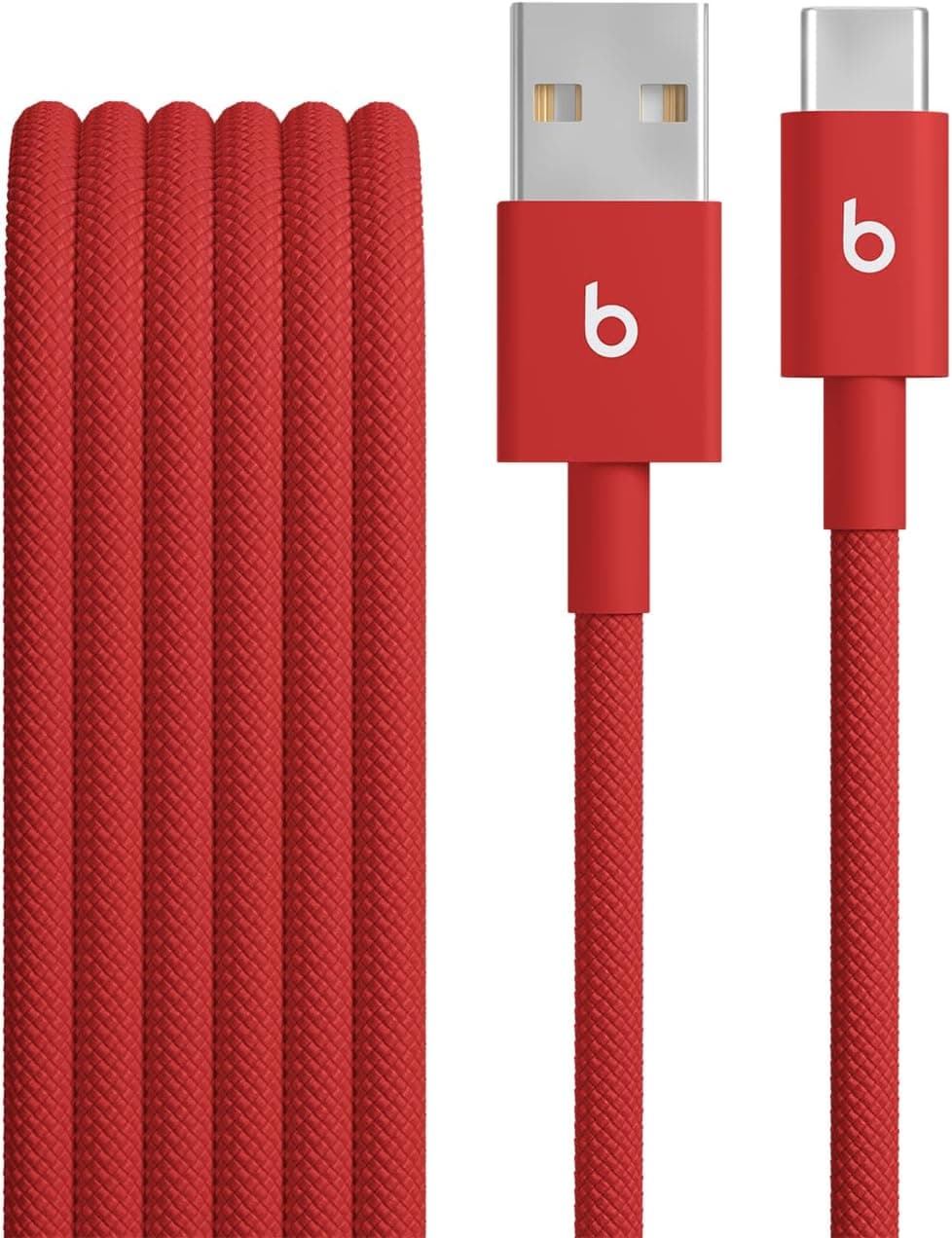 Beats cable USB-A a USB-C 1,5 m rojo