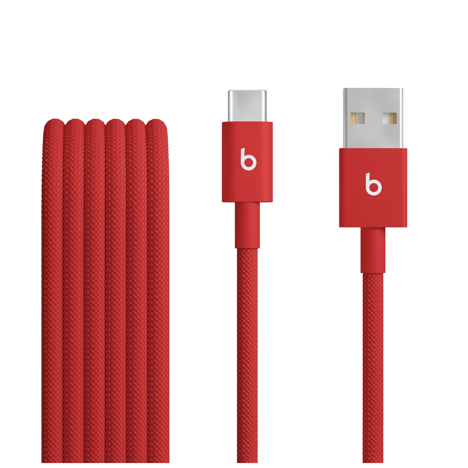Cable Beats USB-A a USB-C rojo