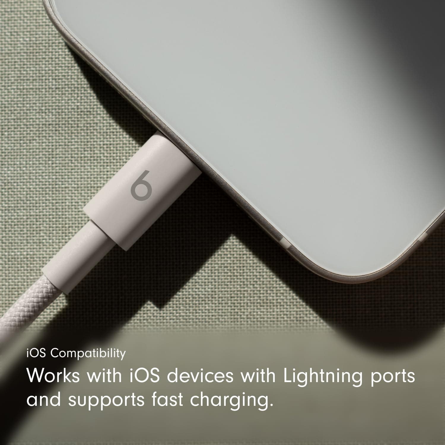 Beats cable USB-C a Lightning 1,5 m piedra