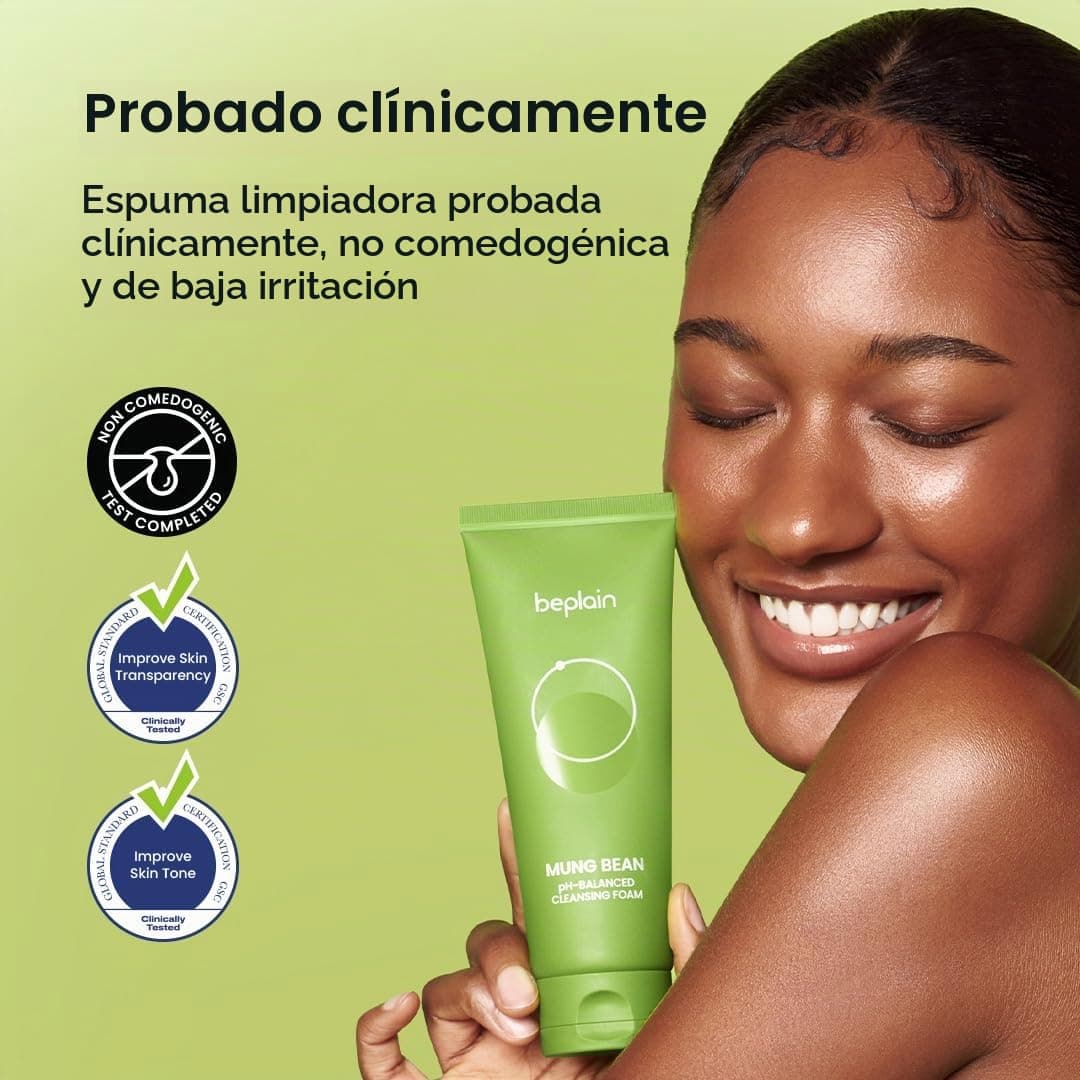 beplain Mung Bean espuma limpiadora 80 ml