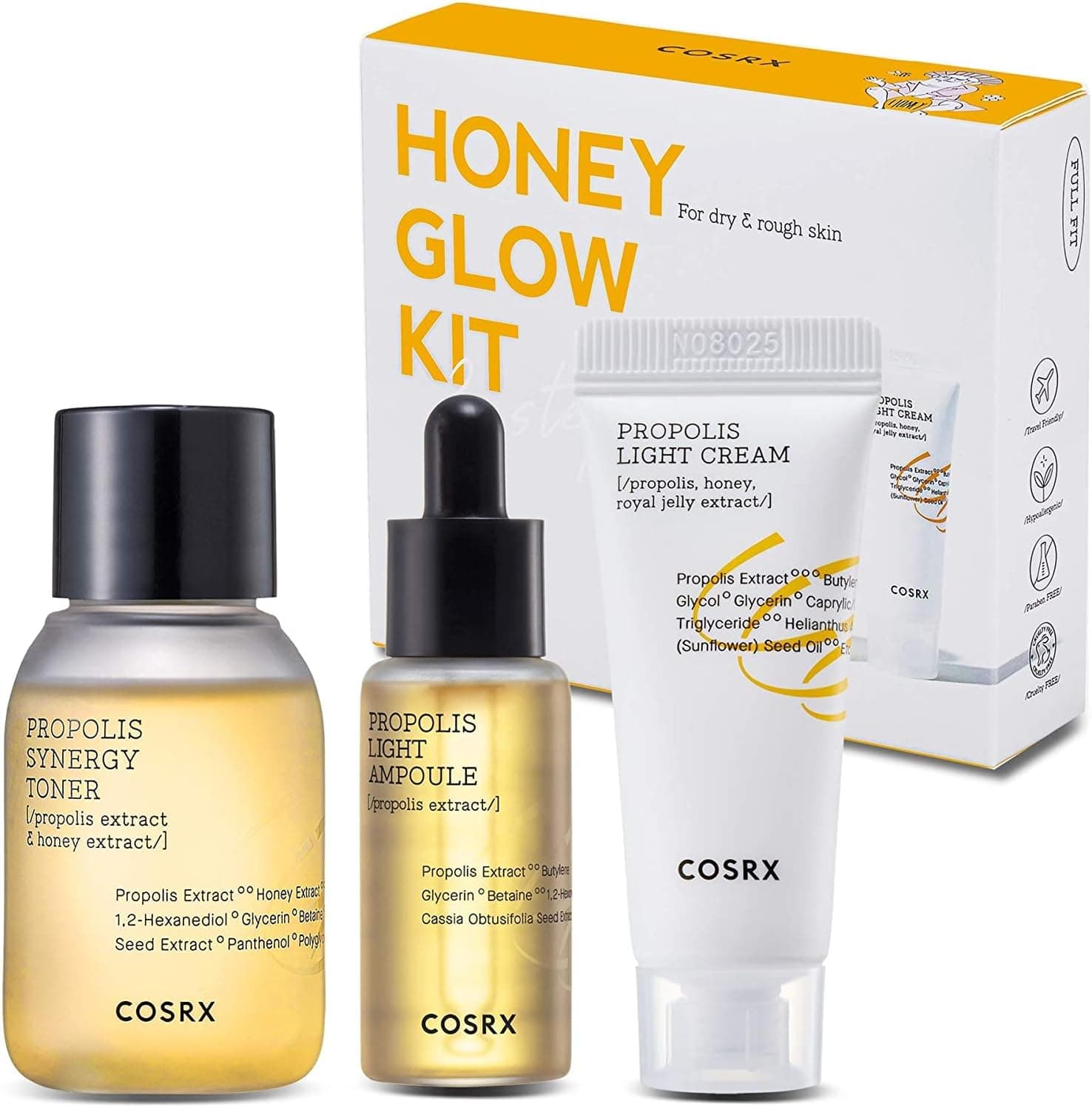 COSRX Honey Glow kit de viaje