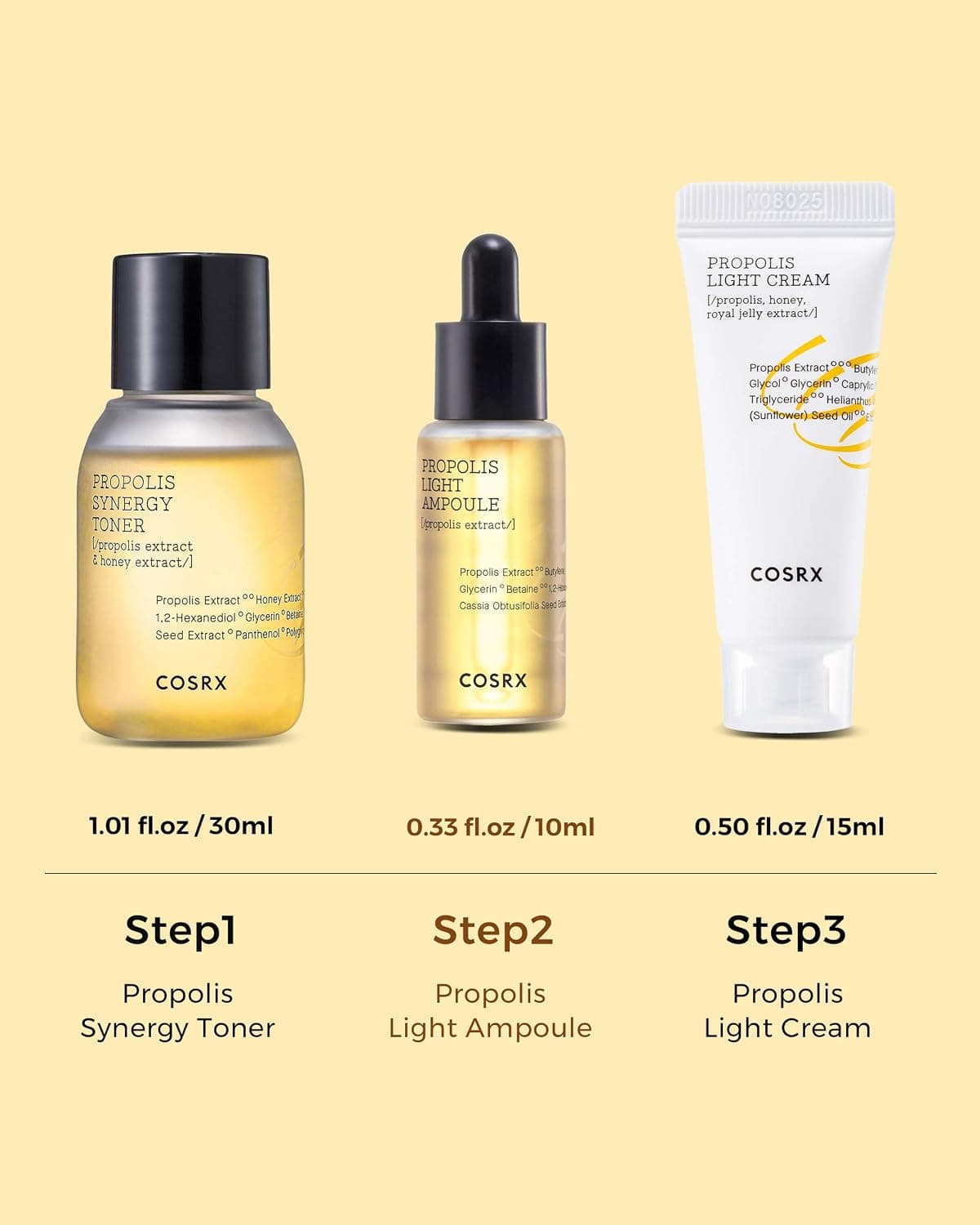 COSRX Honey Glow kit de viaje