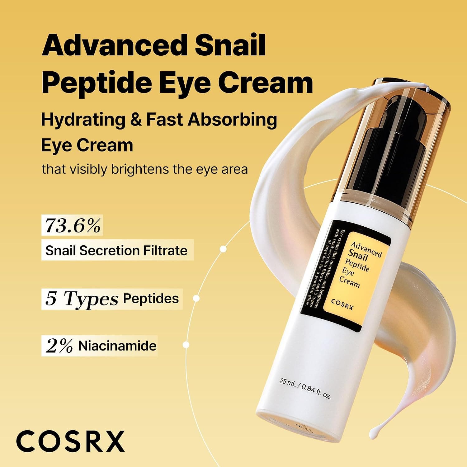 COSRX Snail Mucin Peptide Eye Cream 25 ml