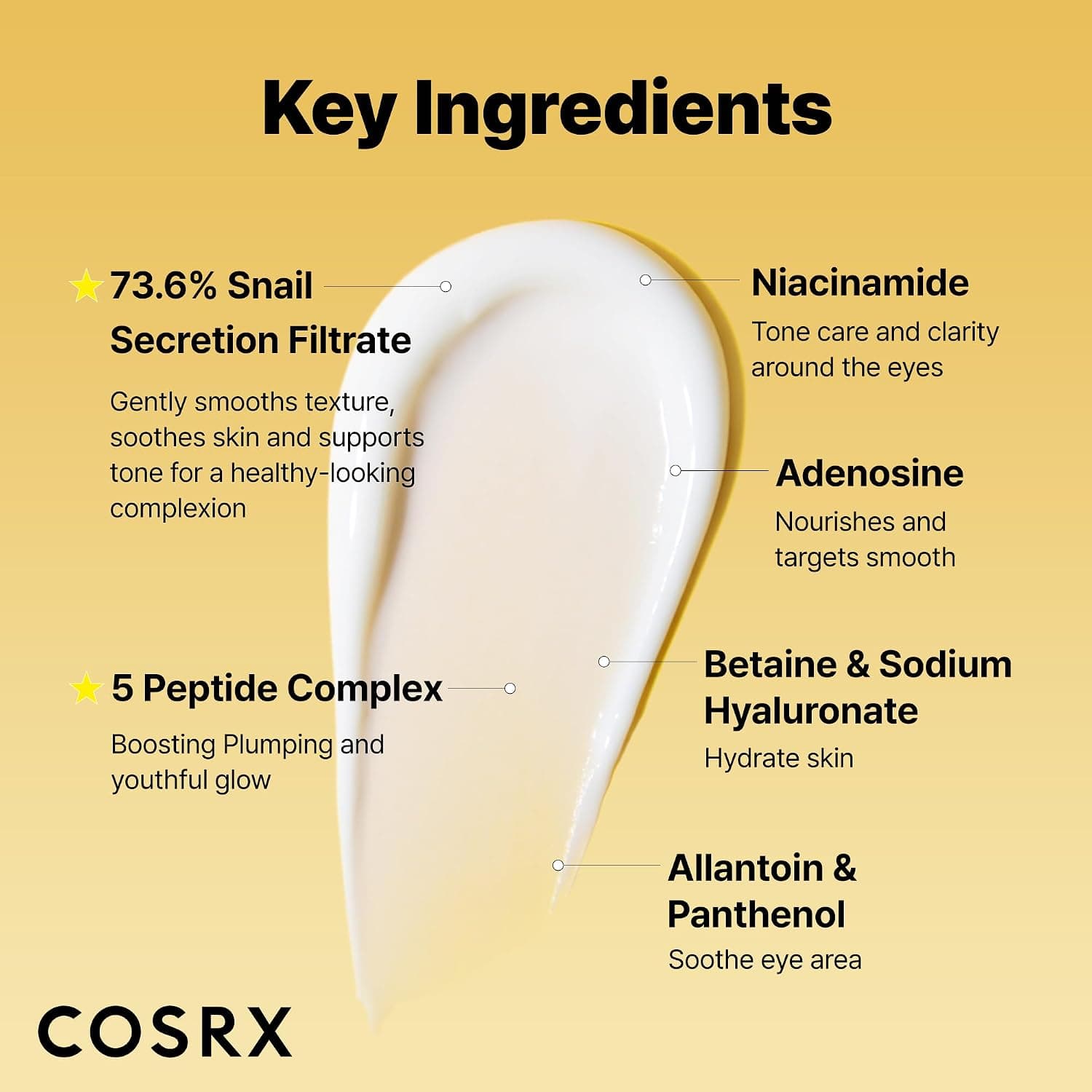 COSRX Snail Mucin Peptide Eye Cream 25 ml