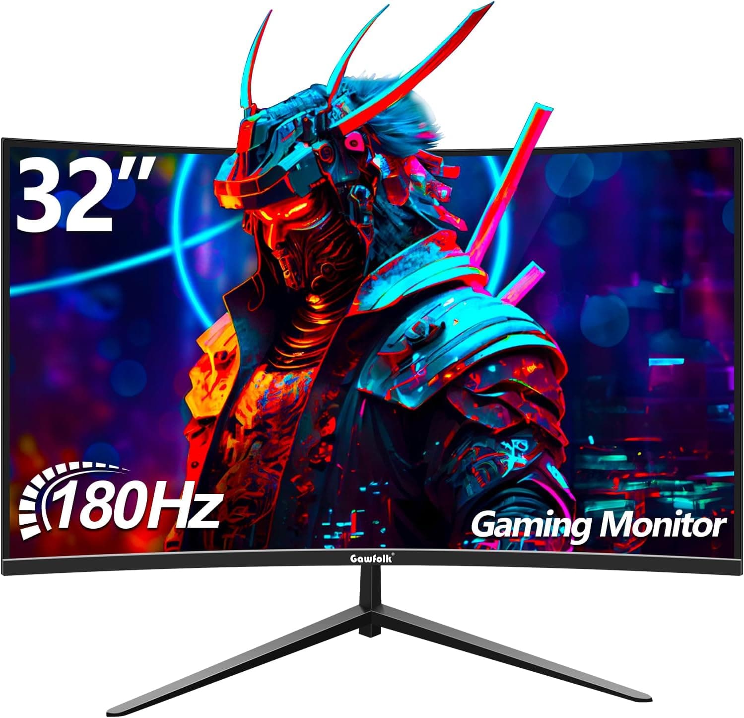 Gawfolk monitor curvo 32" QHD