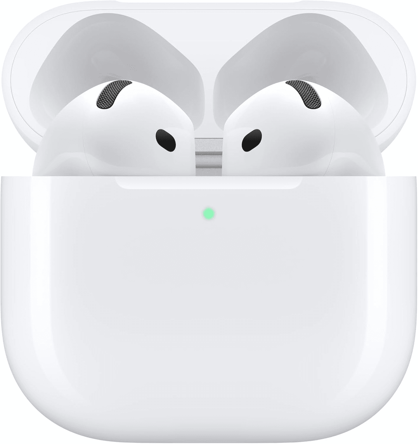Foto 2 de Auriculares Apple AirPods 4 inalámbricos, auriculares Bluetooth, con cancelación activa de ruido, audio adaptativo, modo de transparencia, audio espacial personalizado, estuche de carga USB-C, carga
