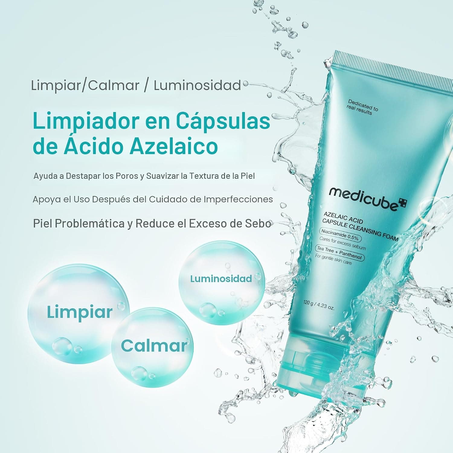 medicube Azelaic + Niacinamide Foam Cleanser