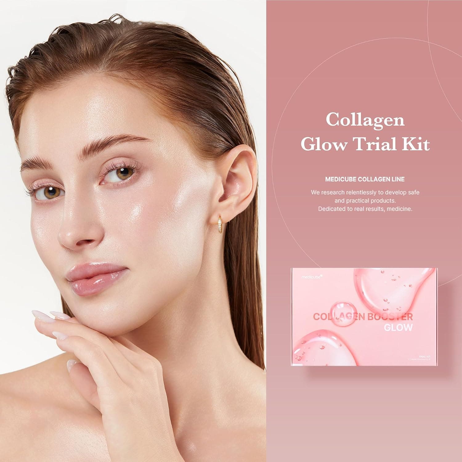medicube Collagen kit de prueba 4 pasos