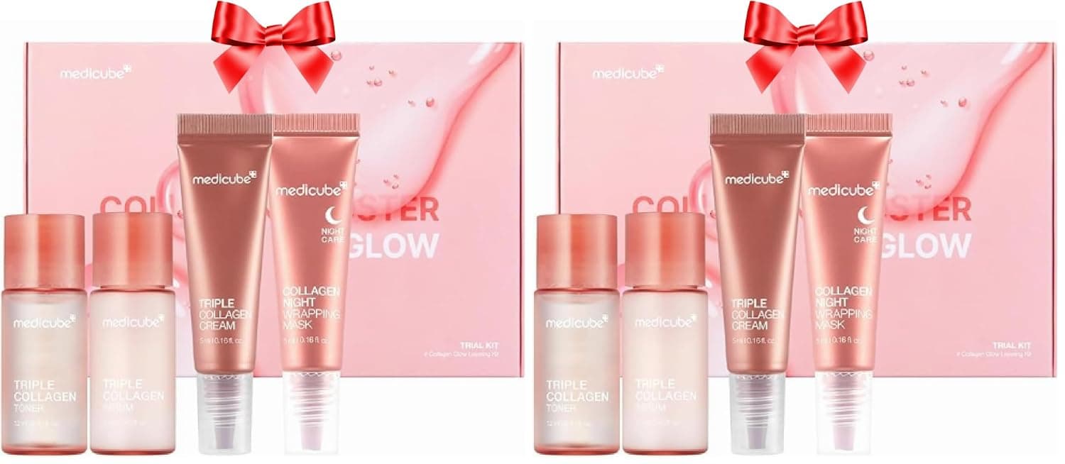 medicube Collagen kit de prueba 4 pasos