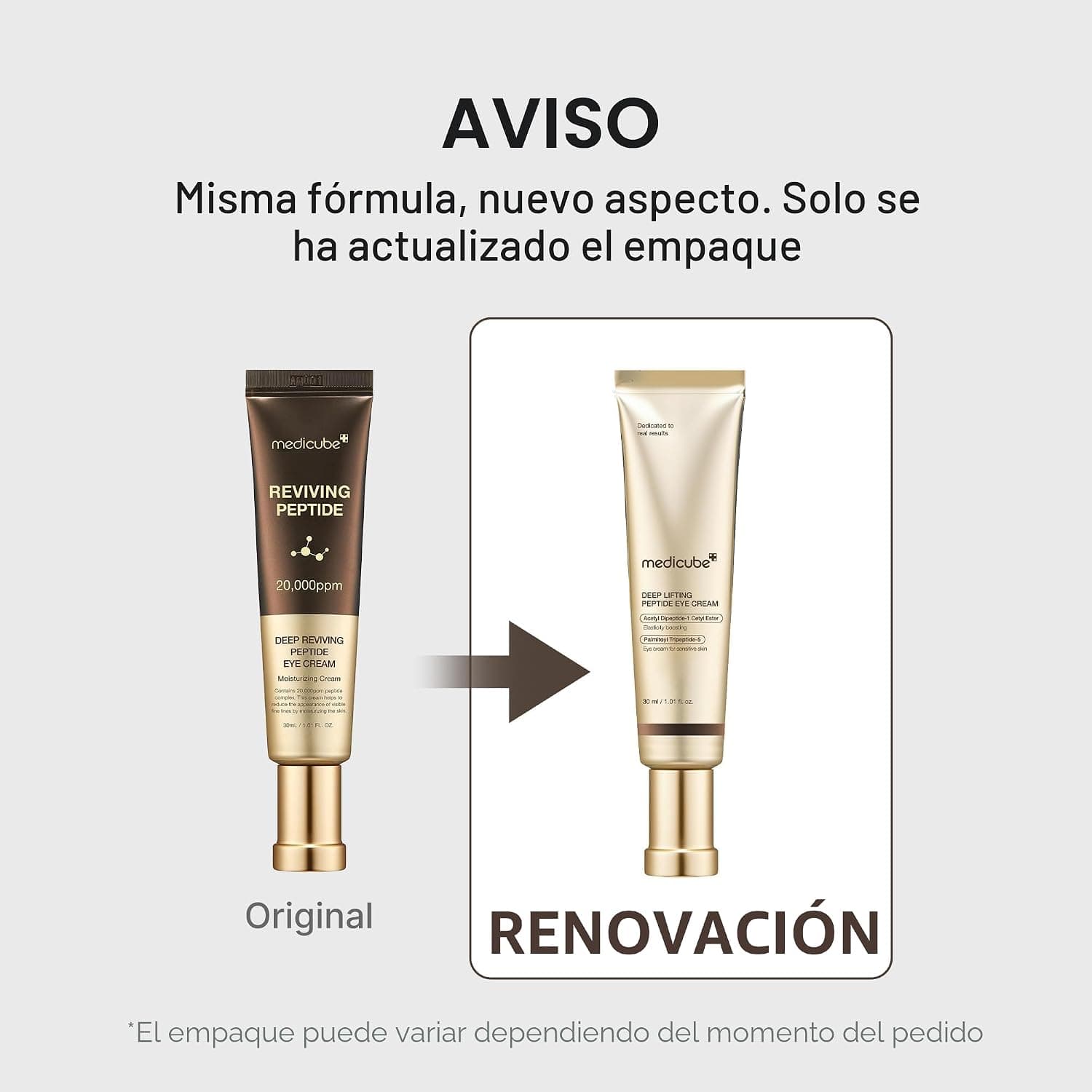 medicube Deep Reviving Peptide Eye Serum