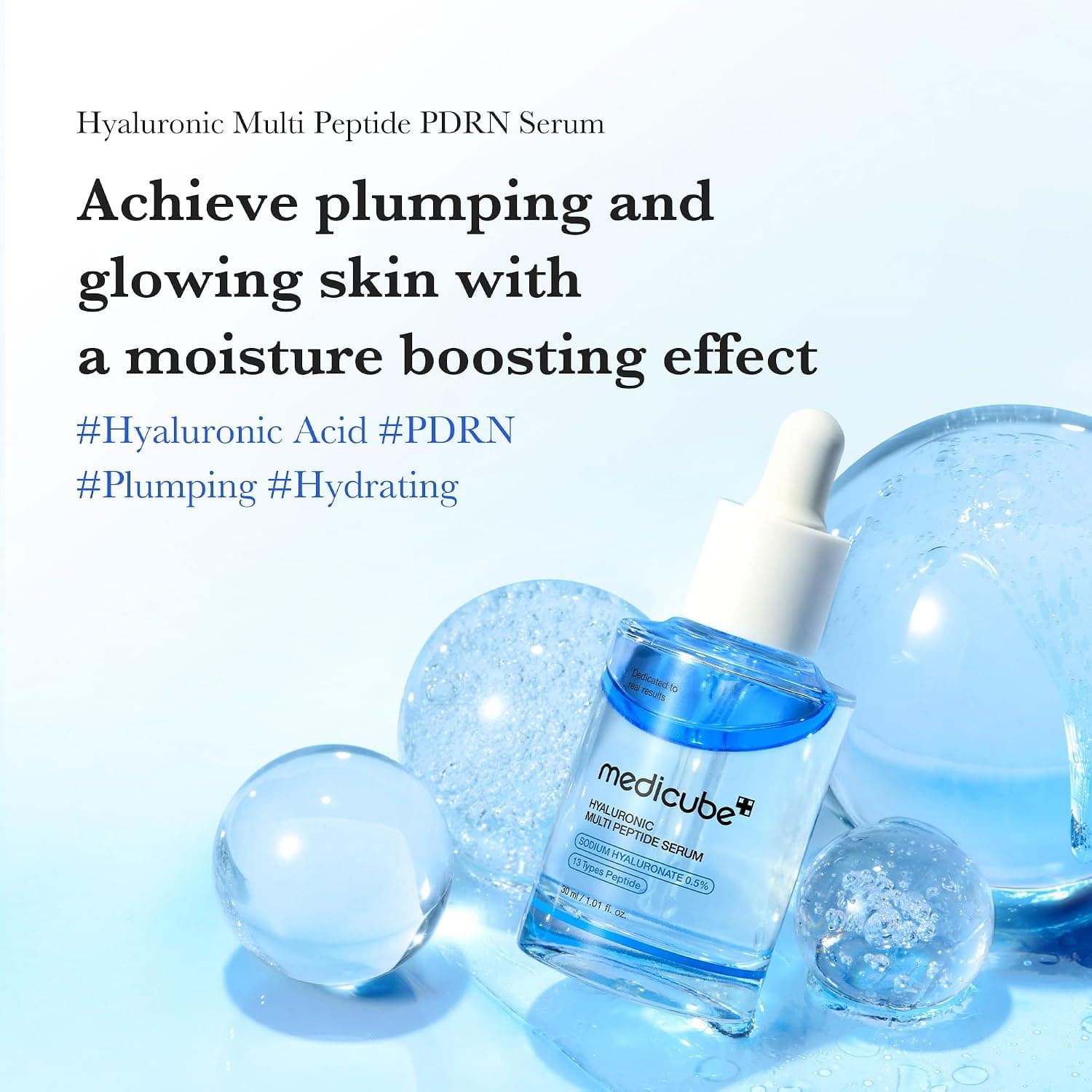 medicube PDRN Multipéptido hialurónico serum 30 ml