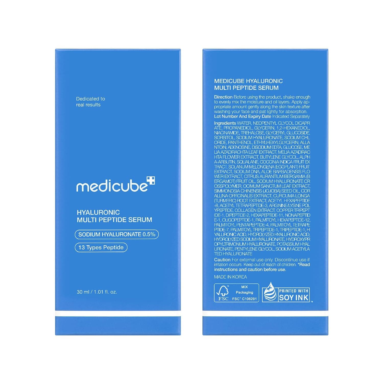 medicube PDRN Multipéptido hialurónico serum 30 ml