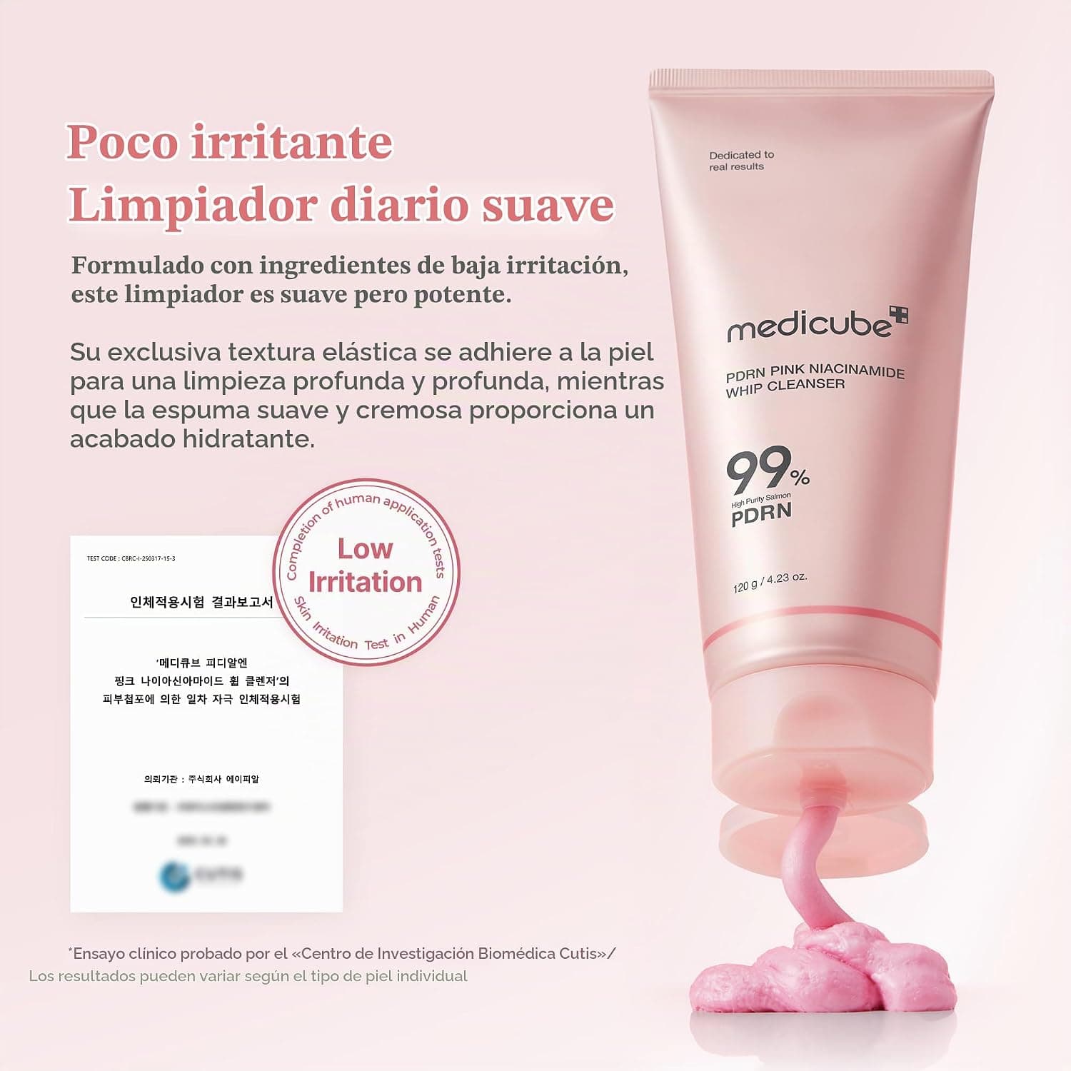 medicube PDRN Marshmallow Whip Cleanser