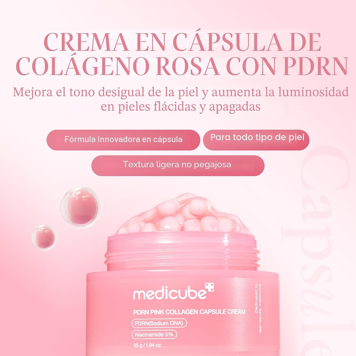medicube PDRN Pink Collagen Capsule Cream