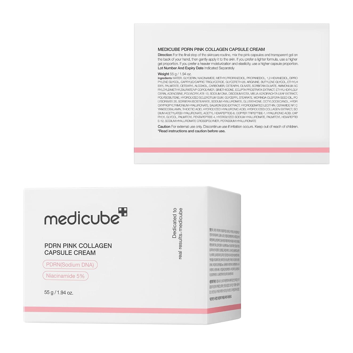 medicube PDRN Pink Collagen Capsule Cream