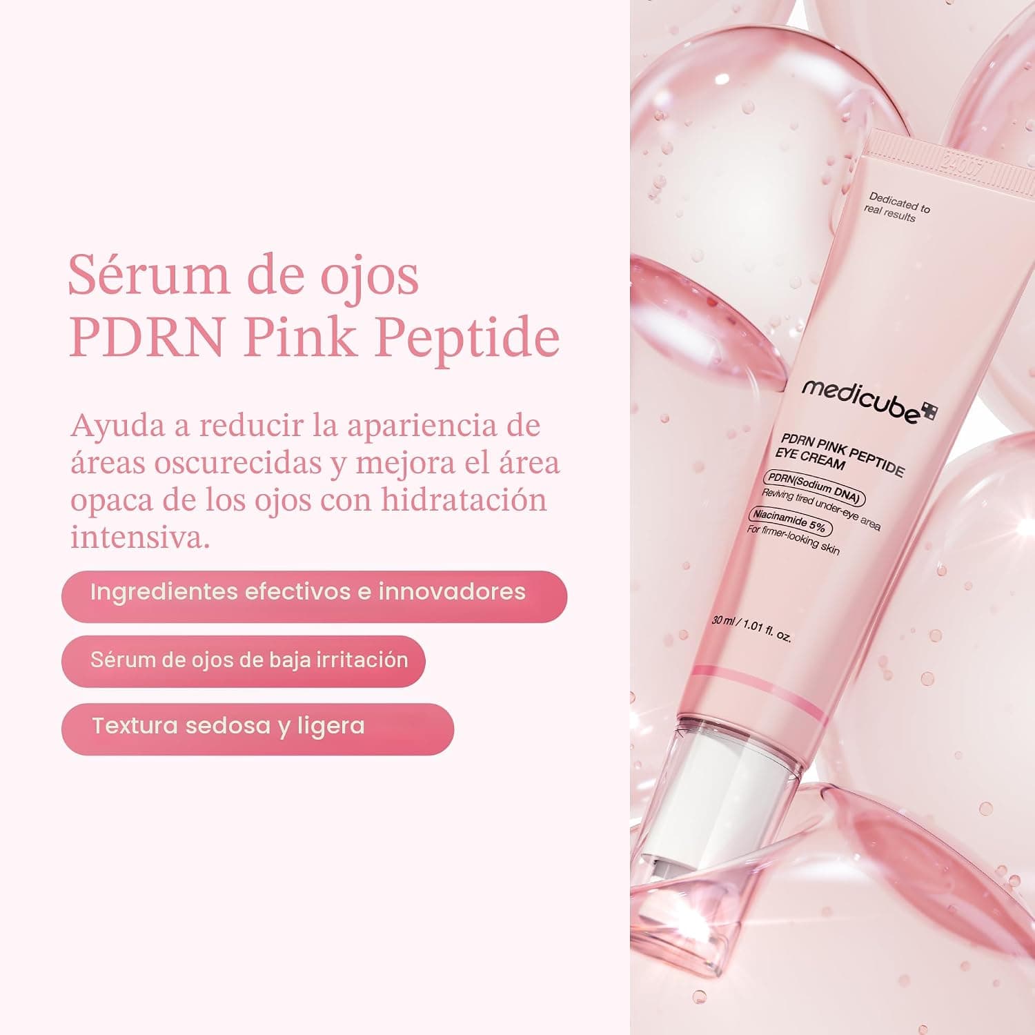 medicube PDRN Pink Peptide Eye Serum