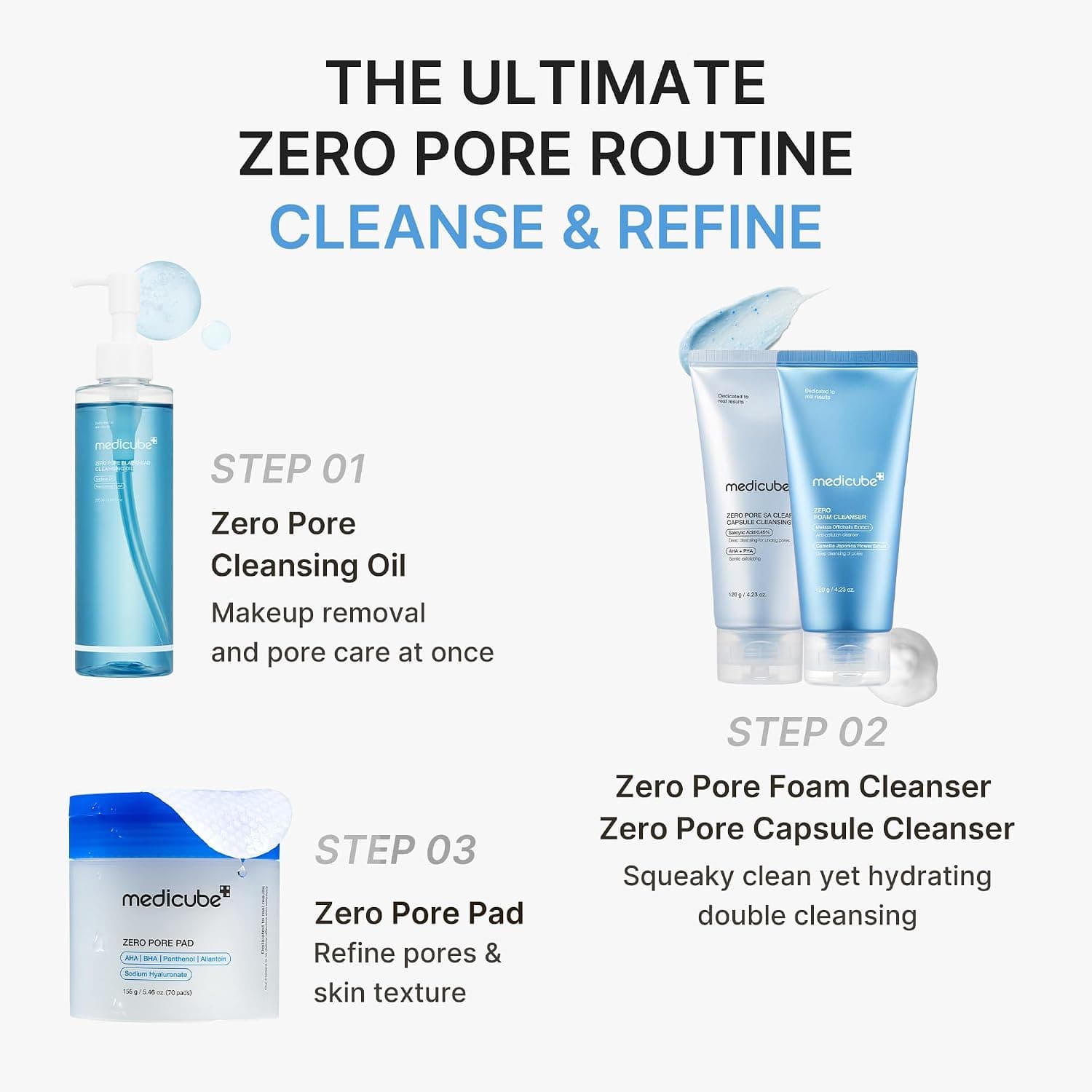 medicube Zero Pore Blackhead Cleansing Oil 205 ml