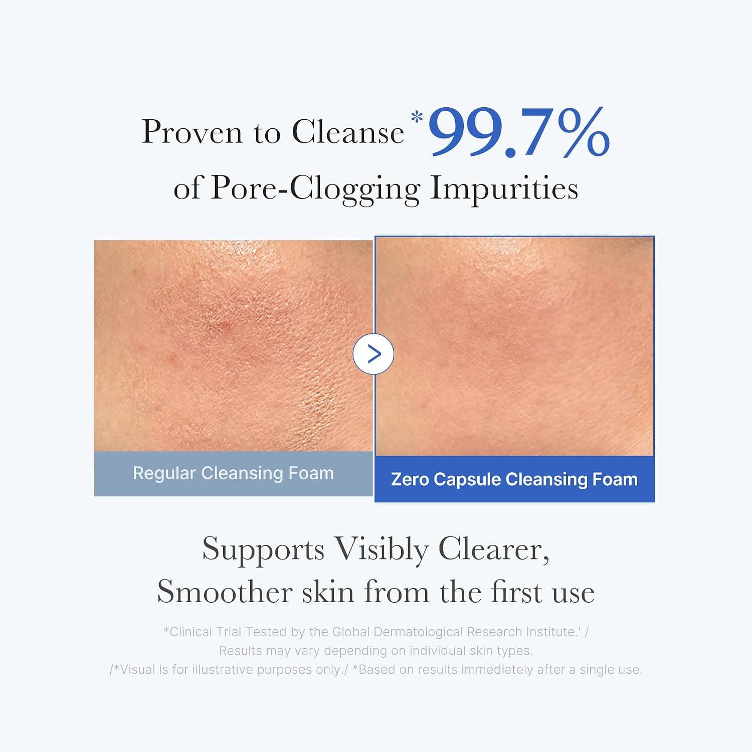 medicube Zero Pore Clear Blue Capsule Cleanser