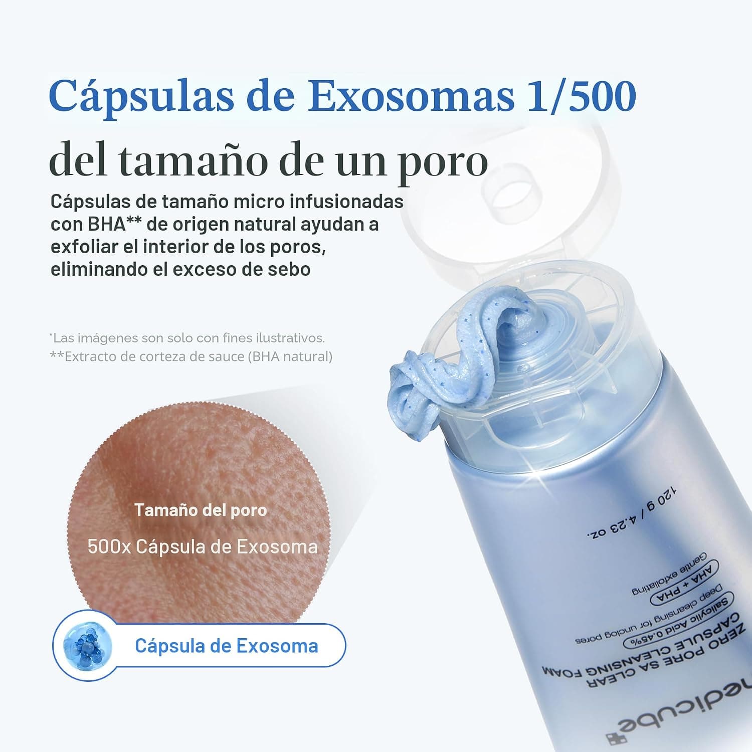 medicube Zero Pore Clear Blue Capsule Cleanser