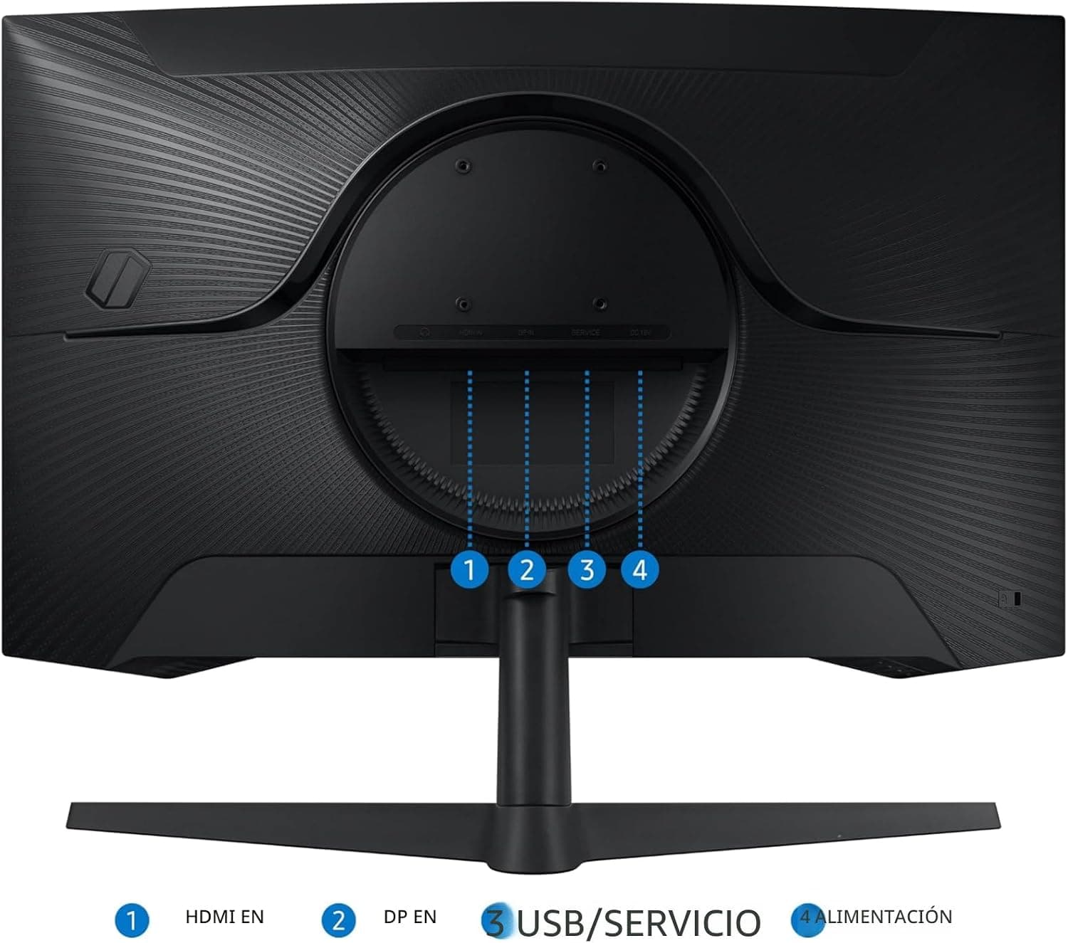Samsung Odyssey G55C 32" QHD 165 Hz curvo