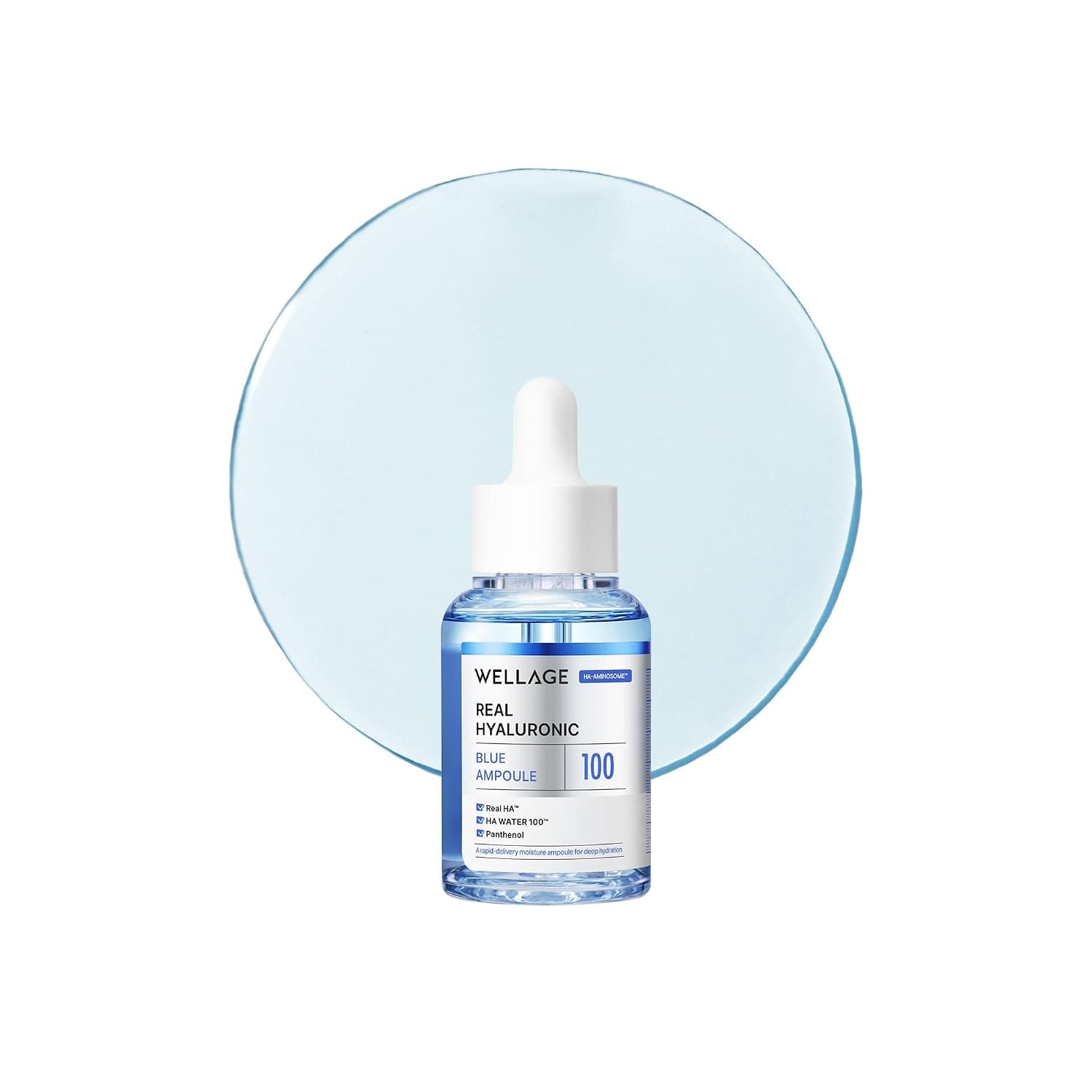 WELLAGE Real Hyaluronic Blue Ampoule 75 ml