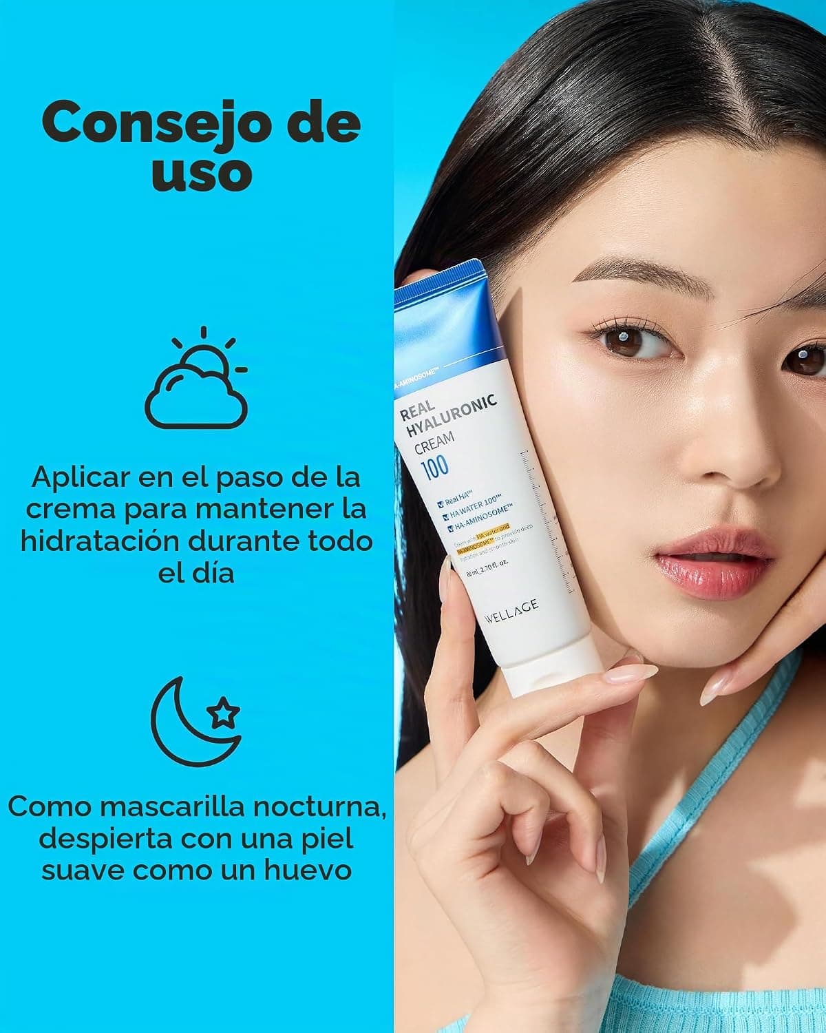 WELLAGE Real Hyaluronic Cream 100 (80 ml)